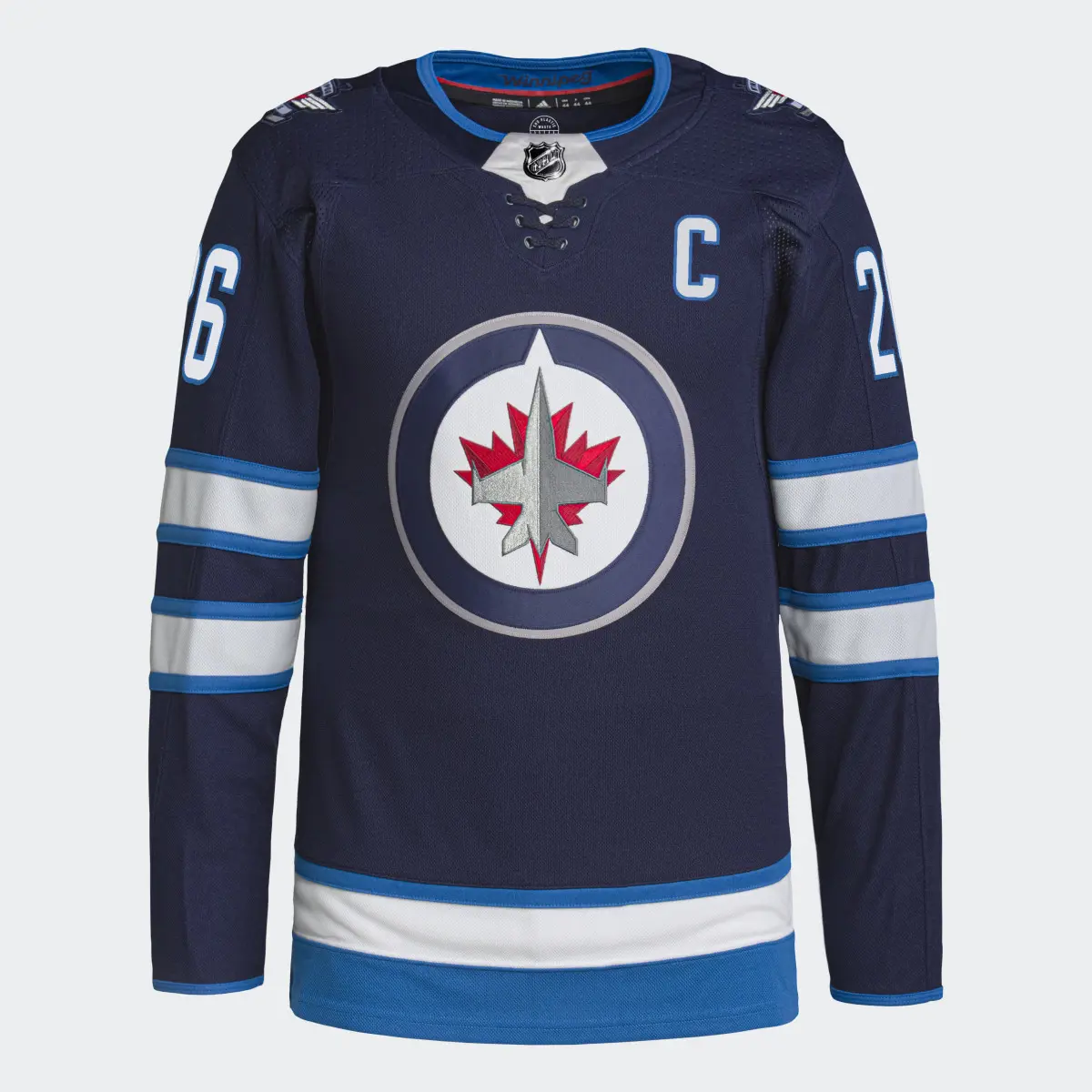 Adidas Jets Wheeler Home Authentic Jersey. 1