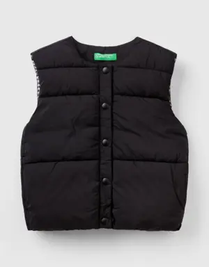 padded vest in 3d wadding