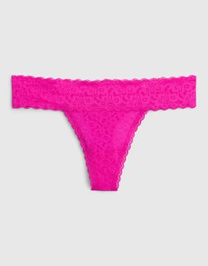 Gap Lace Thong pink