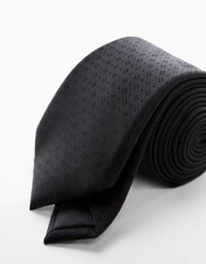 Crease-resistant jacquard tie