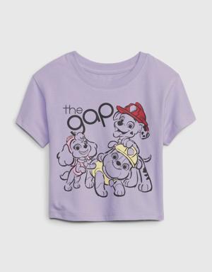 Toddler Gap Logo Paw Patrol Graphic T-Shirt purple