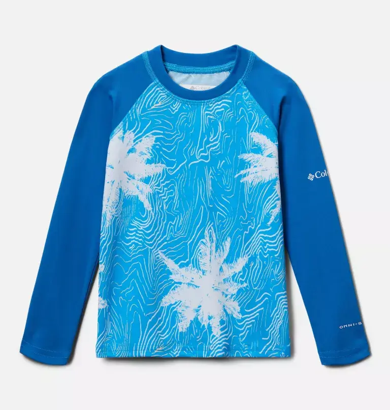 Columbia Kids' Toddler Sandy Shores™ Printed Long Sleeve Sunguard Shirt. 2