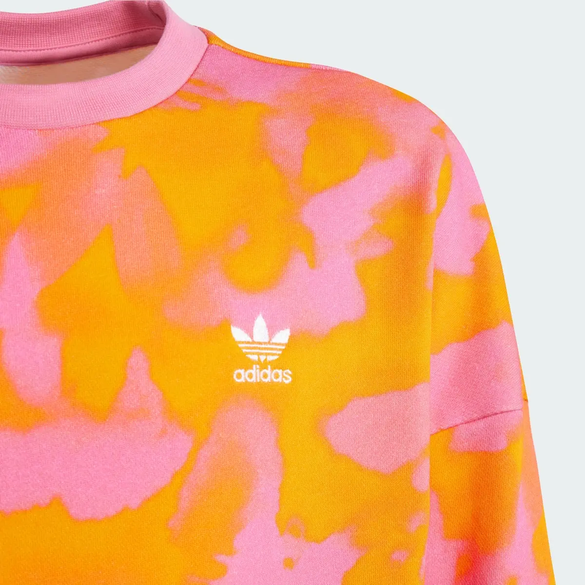 Adidas Summer Allover Print Sweatshirt. 3