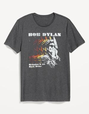 Bob Dylan™ Gender-Neutral T-Shirt for Adults gray