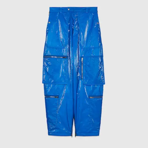 Gucci Shiny ripstop nylon oversized pant. 1