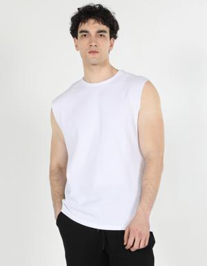 Colins Regular Fit Beyaz Erkek Atlet. 3