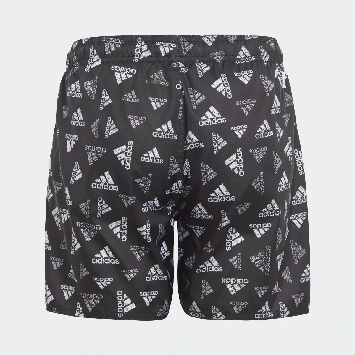 Adidas Logo Print CLX Swim Shorts. 2