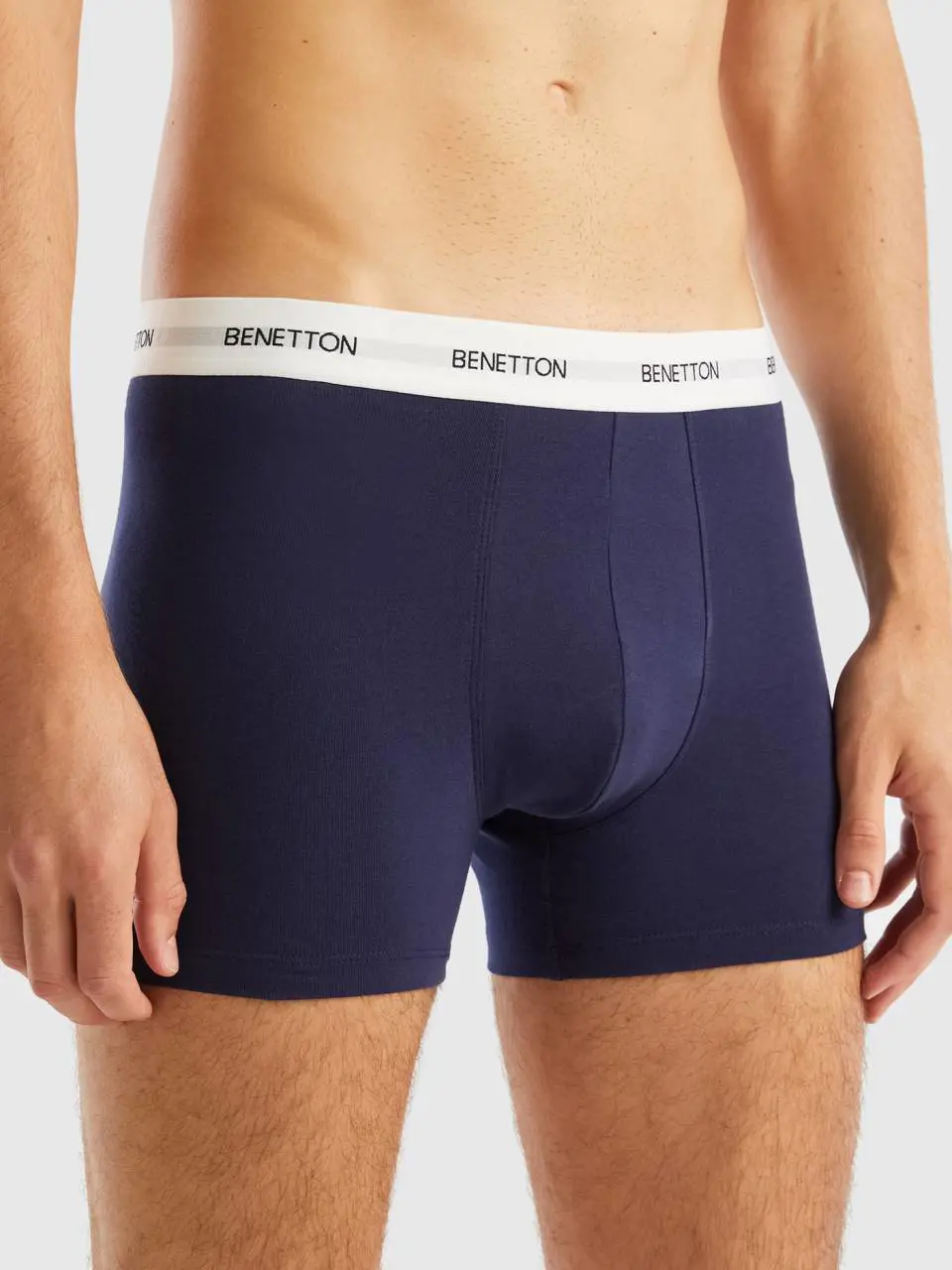 Benetton boxers in stretch organic cotton. 1