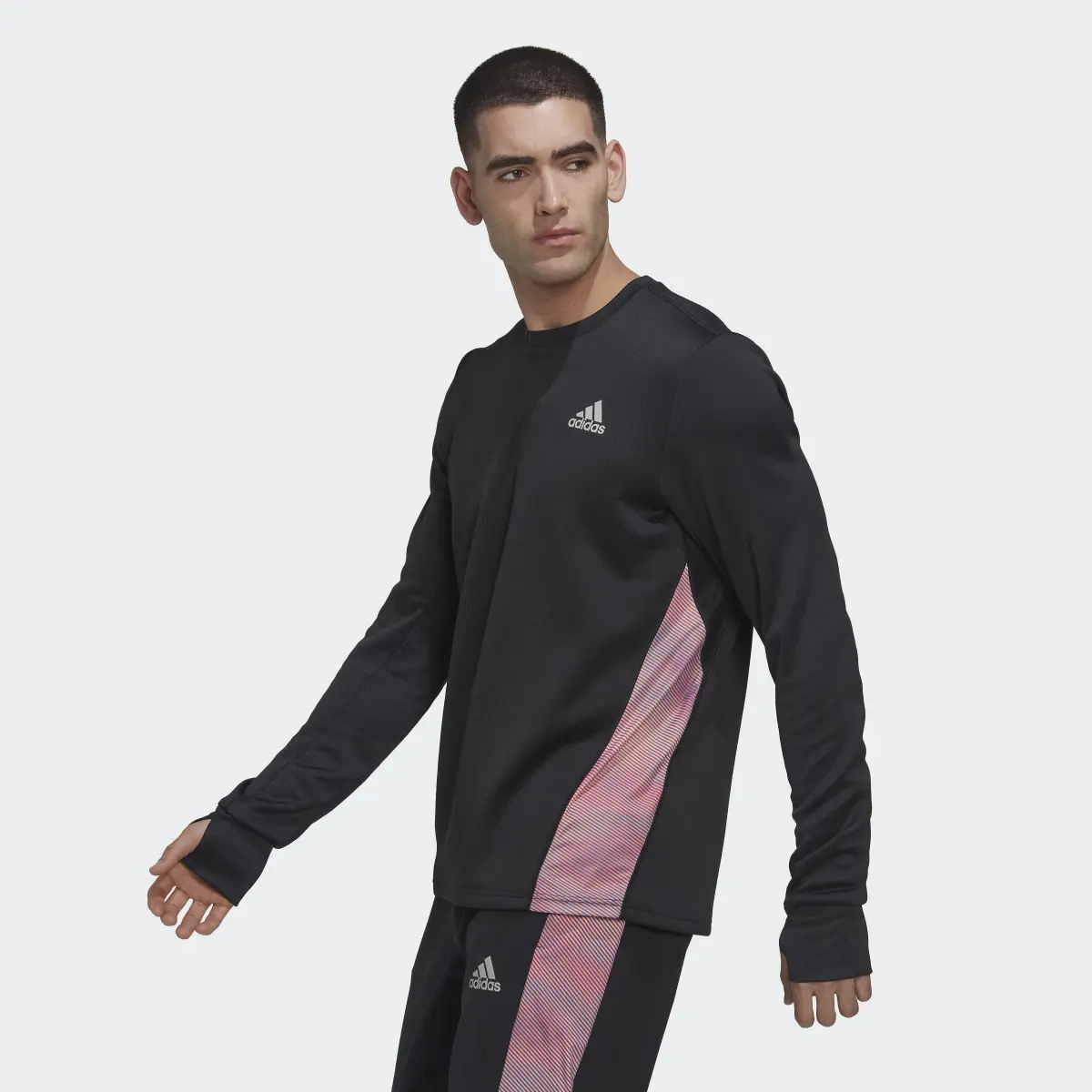 Adidas Sudadera Own the Run Colorblock. 3