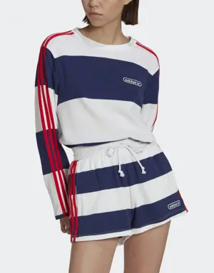 Adidas Sudadera a Rayas Manga Larga