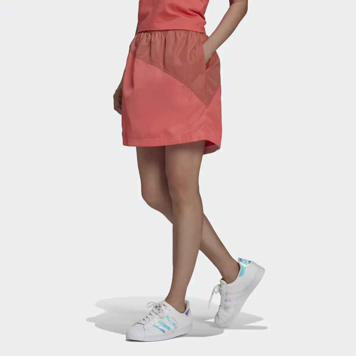 Adidas Falda adicolor Colorblock. 1