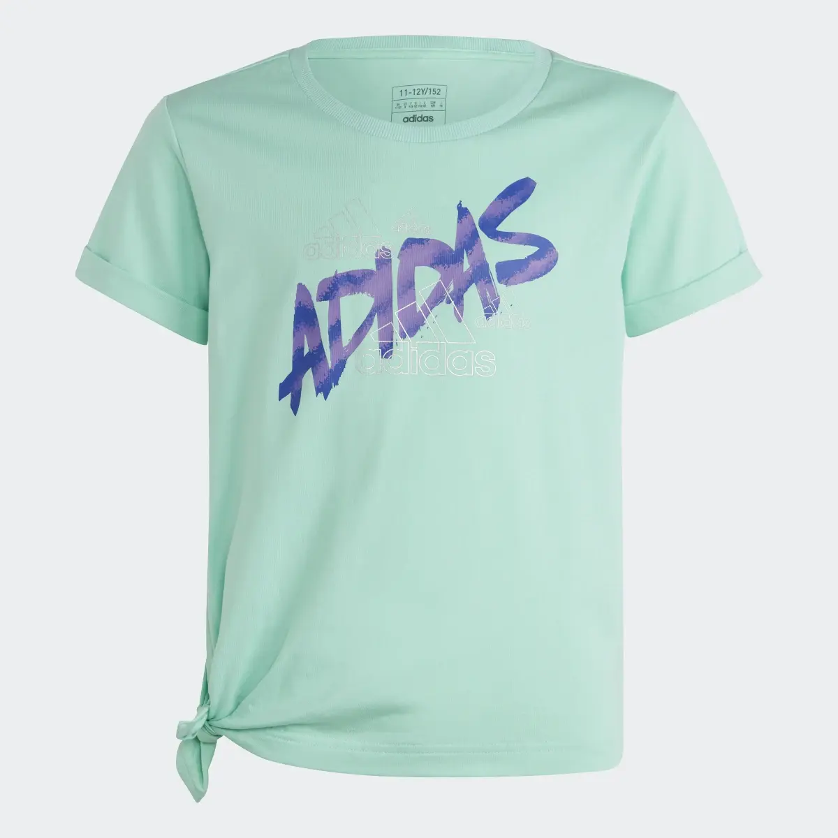Adidas Dance Knotted T-Shirt. 1