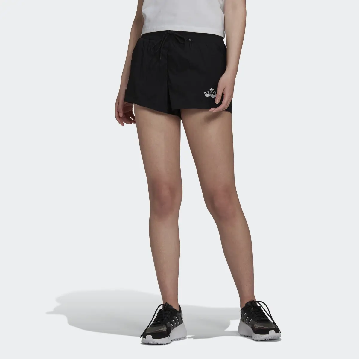 Adidas Triple Trefoil Shorts. 1