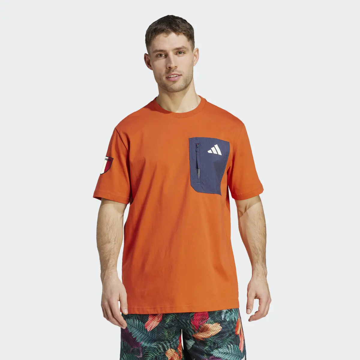 Adidas French Capsule Rugby Lifestyle Tee. 2