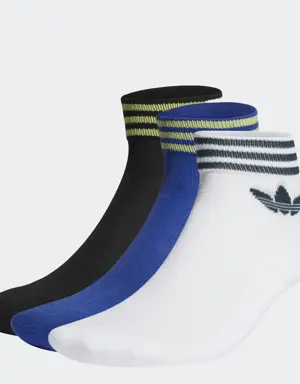 Adidas Island Club Trefoil Ankle Socks 3 Pairs