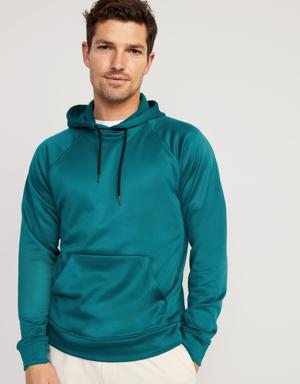 Soft-Brushed Go-Dry Performance Pullover Hoodie for Men green