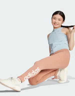 Adidas ESSENTIALS HIGH-WAISTED LOGO LEGGINGS. 3 Adidas ESSENTIALS HIGH-WAISTED LOGO LEGGINGS. 3