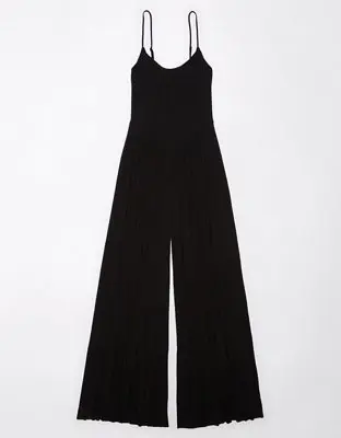 American Eagle Soft and Sexy Wide-Leg Jumpsuit. 1
