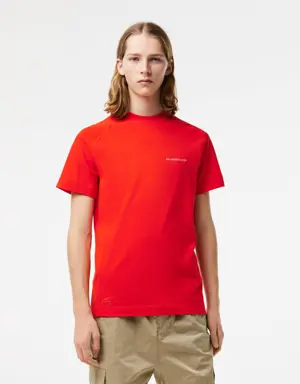 Lacoste T-shirt homme Lacoste slim fit en piqué de coton biologique