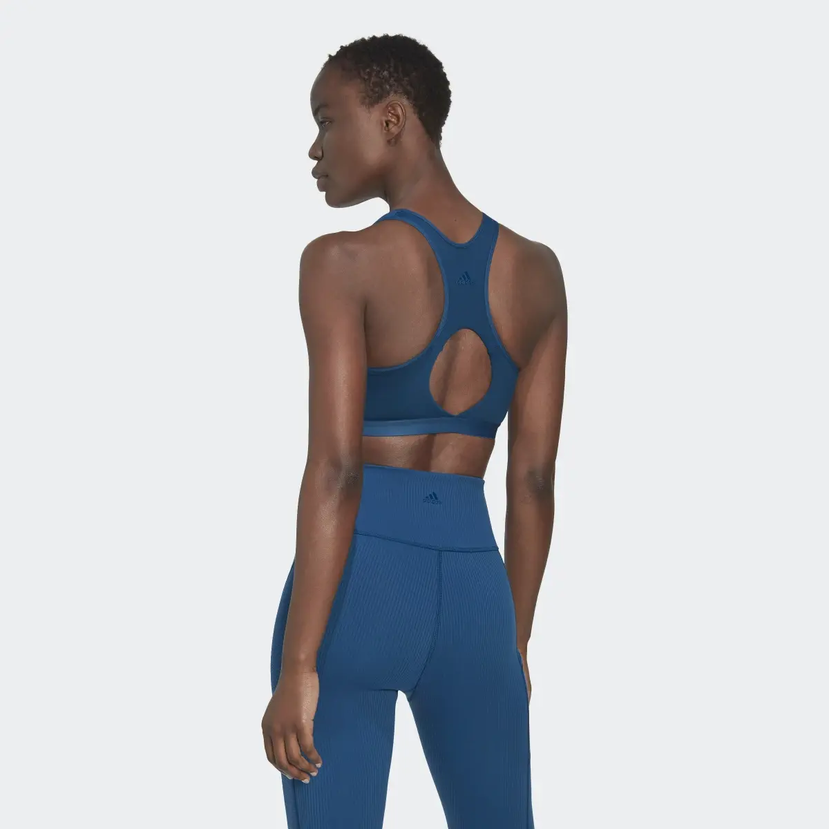 Adidas CoreFlow Studio Medium-Support Yoga Wind Bra. 3