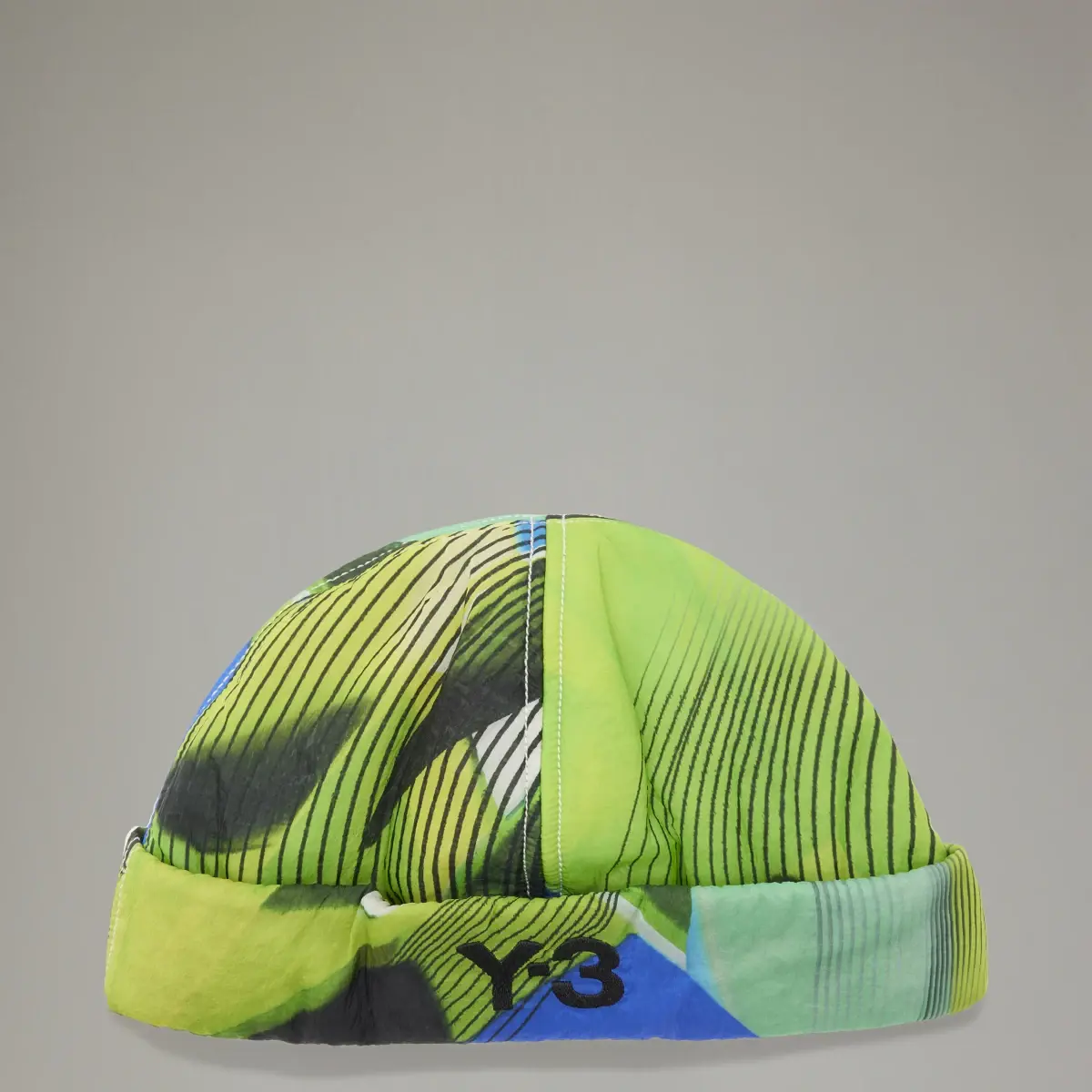 Adidas Y-3 Allover-Print Beanie. 1