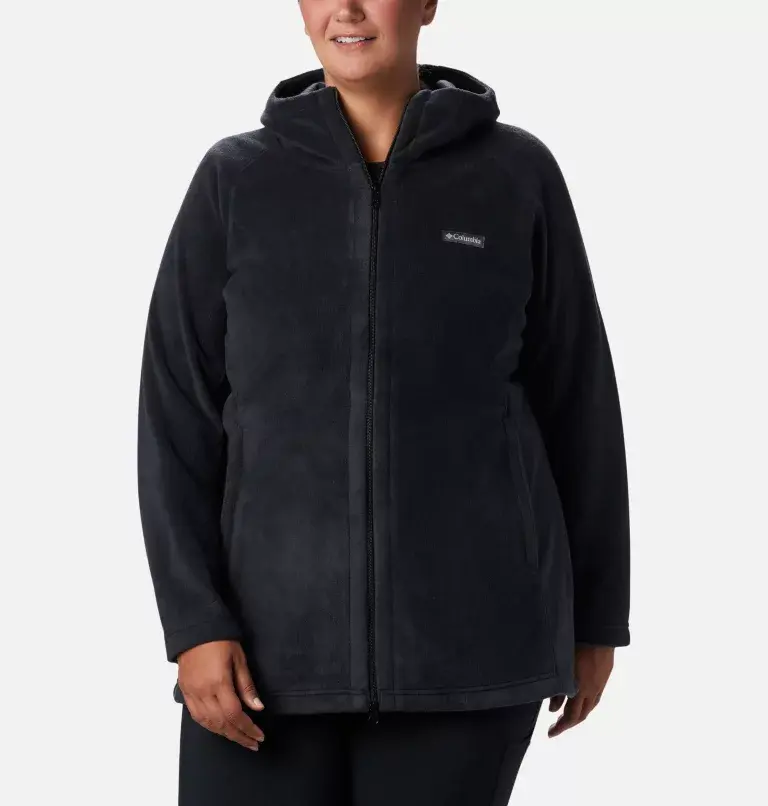 Columbia Women’s Benton Springs™ II Long Fleece Hoodie - Plus Size. 2