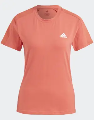 Adidas Playera adidas Women Designed To Move Aeroready 3 Franjas