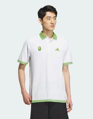 BAPE x adidas Short Sleeve Golf Polo Shirt