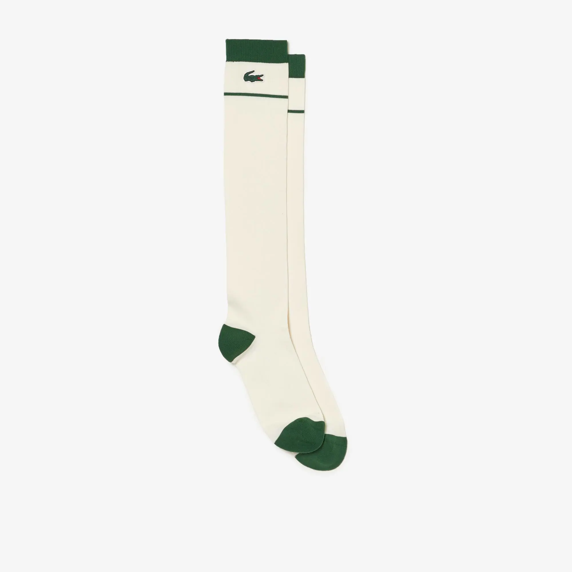 Lacoste Women's Long Jersey Golf Socks. 1