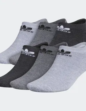 Trefoil No-Show Socks 6 Pairs