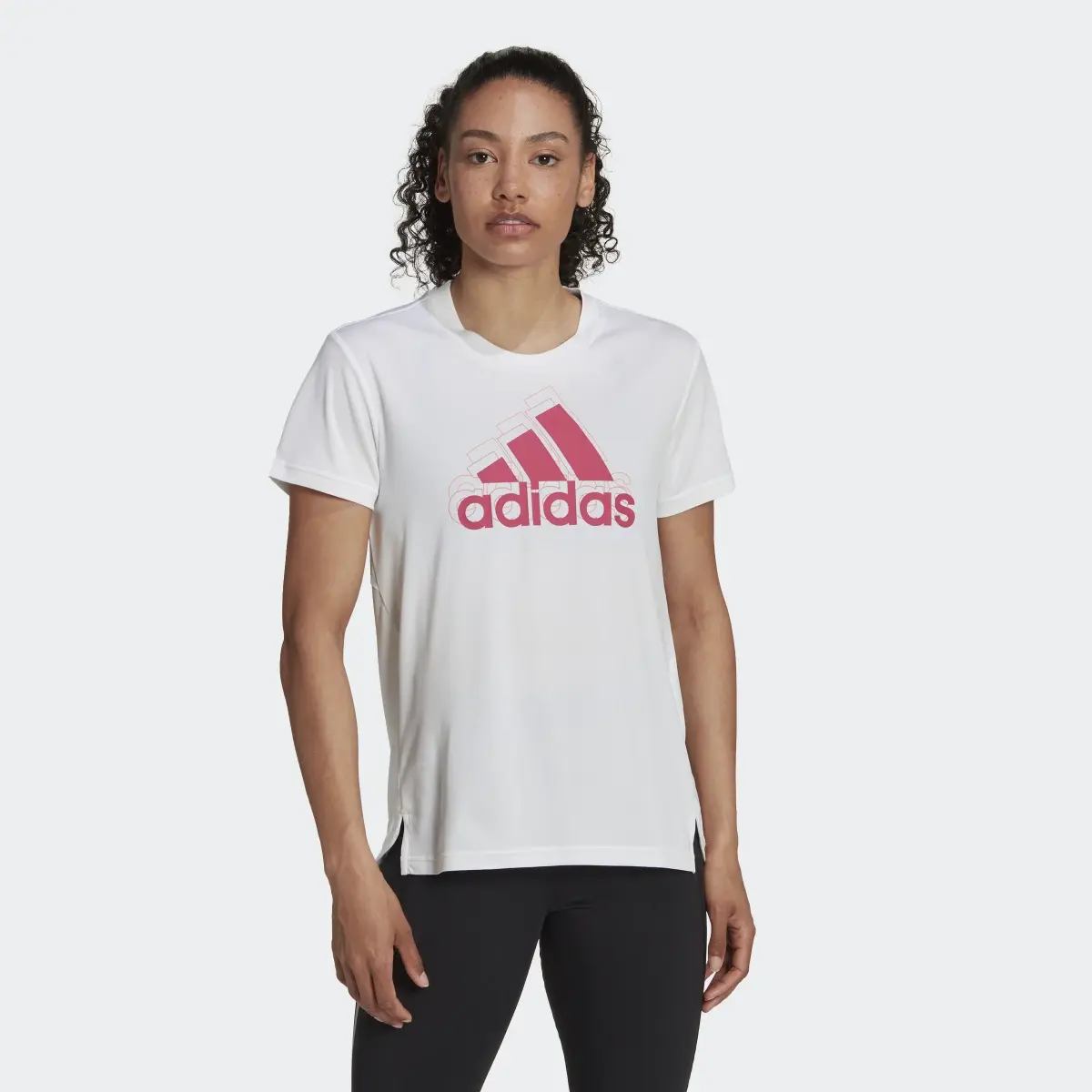 Adidas Playera 3 Franjas Sport Brand Love. 2