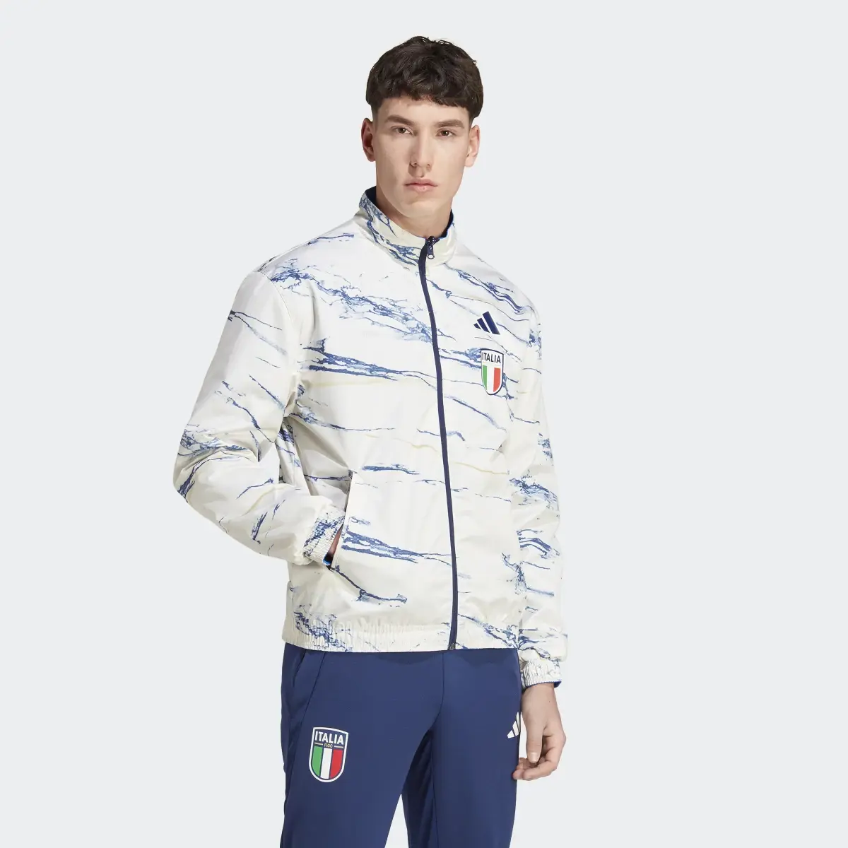 Adidas Italy Anthem Jacket. 2