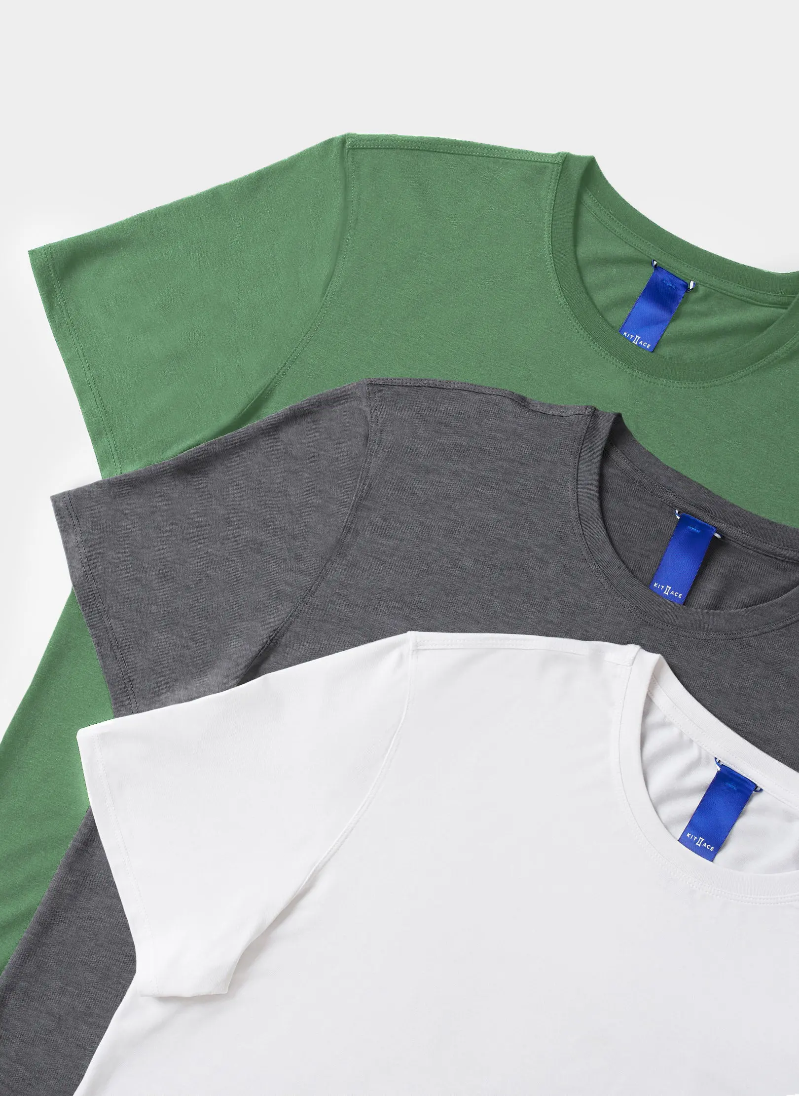Kit And Ace Ace Crew 3 Pack Tees. 1
