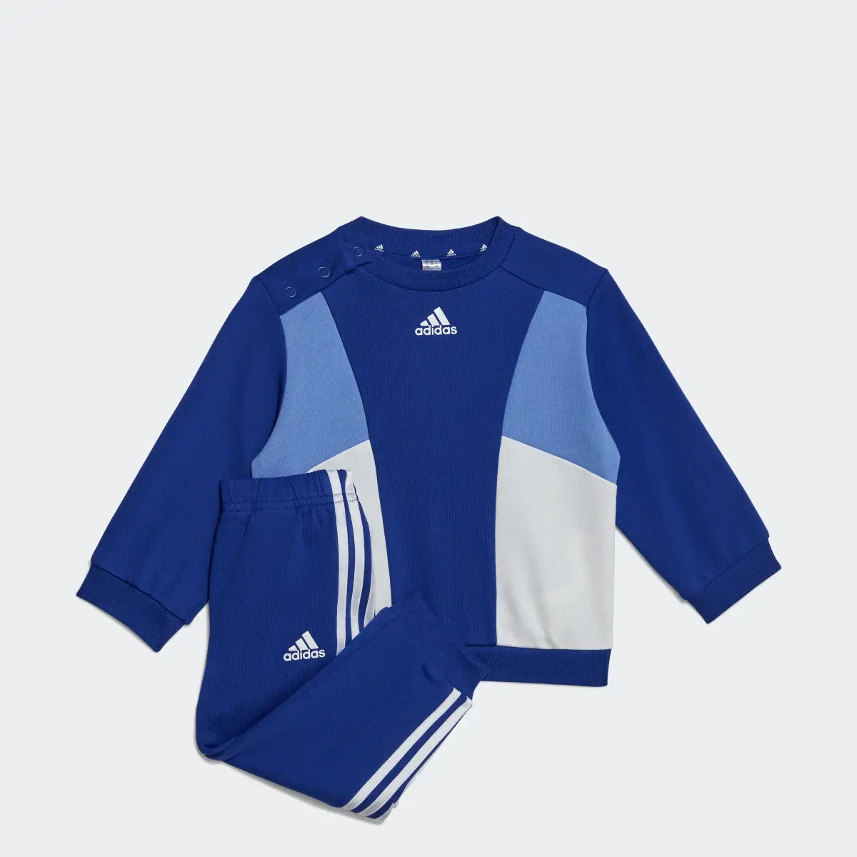 Adidas Colorblock French Terry Jogger. 1