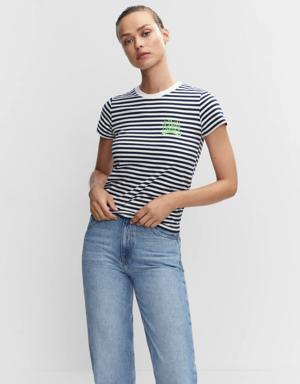 The Little Prince striped t-shirt