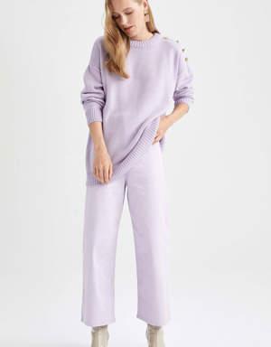 Relax Fit Yarım Balıkçı Yaka Tunik