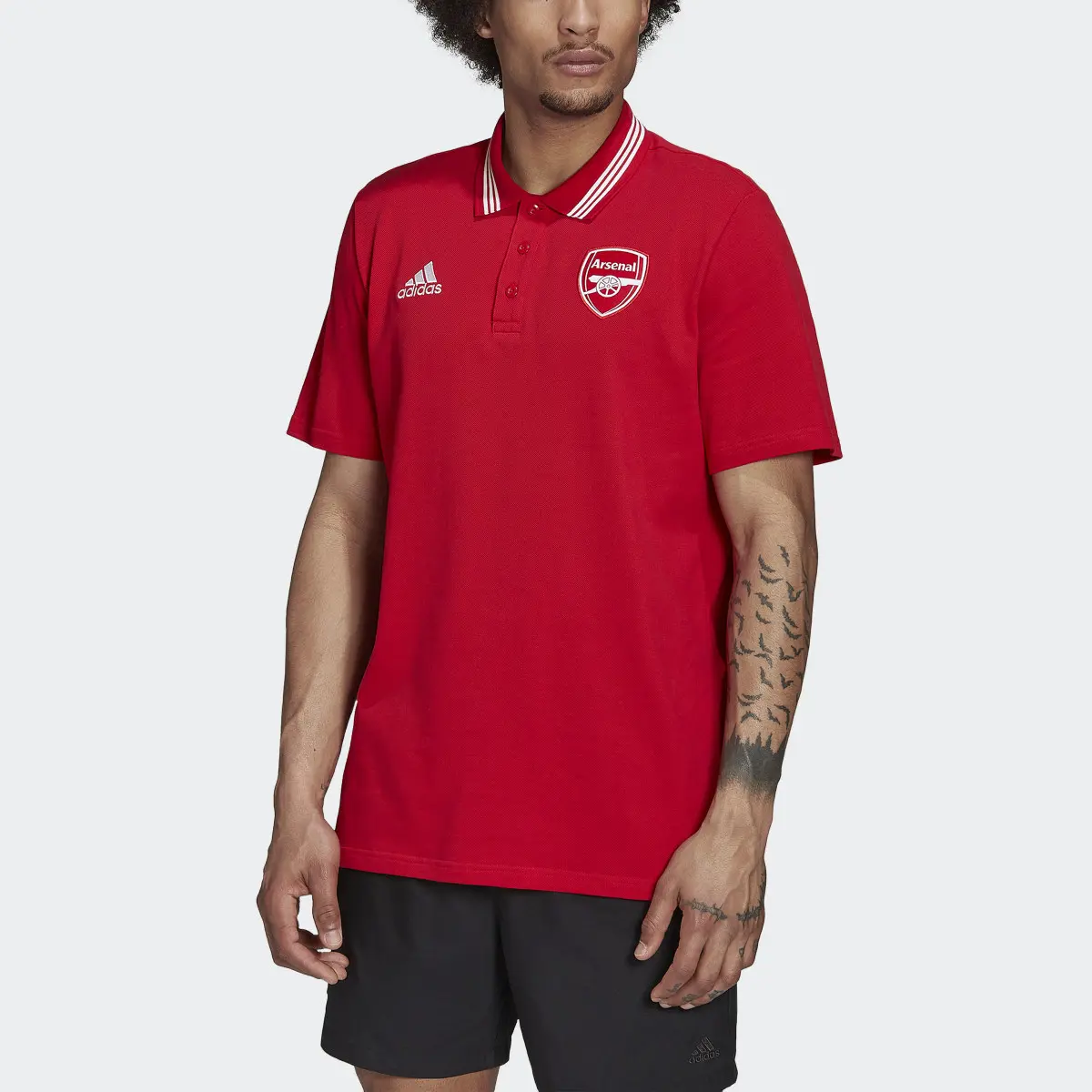 Adidas Polo Arsenal 3 bandas. 1