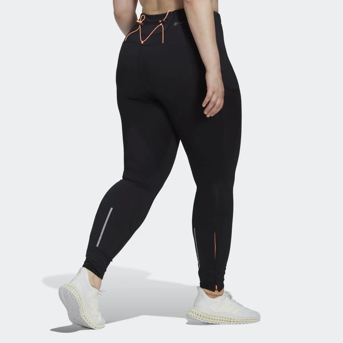 Adidas FastImpact COLD.RDY Winter Running Long Leggings (Plus Size). 2