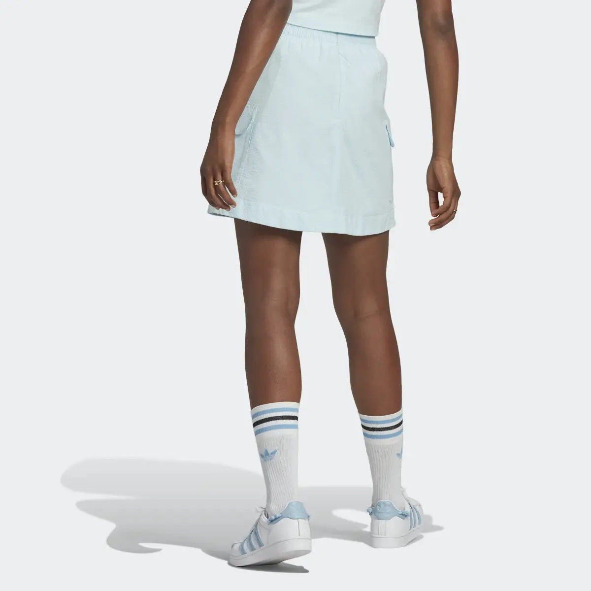 Adidas Adicolor Classics Poplin Skirt. 2
