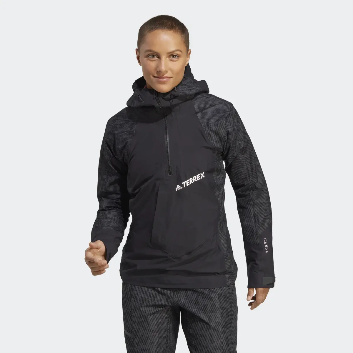 Adidas Terrex Techrock RAIN.RDY Anorak. 2