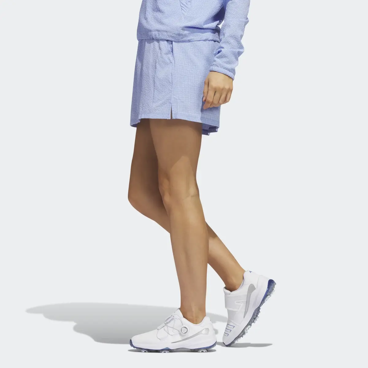 Adidas Seersucker 16-Inch Golf Skort. 2