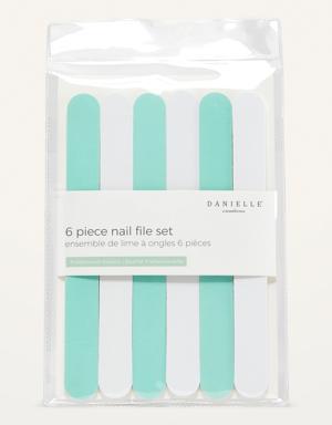 Danielle Creations&#174 6-Piece Nail File Set green