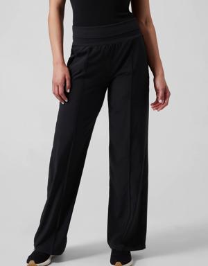 Athleta Nolita Wide Leg Pant black