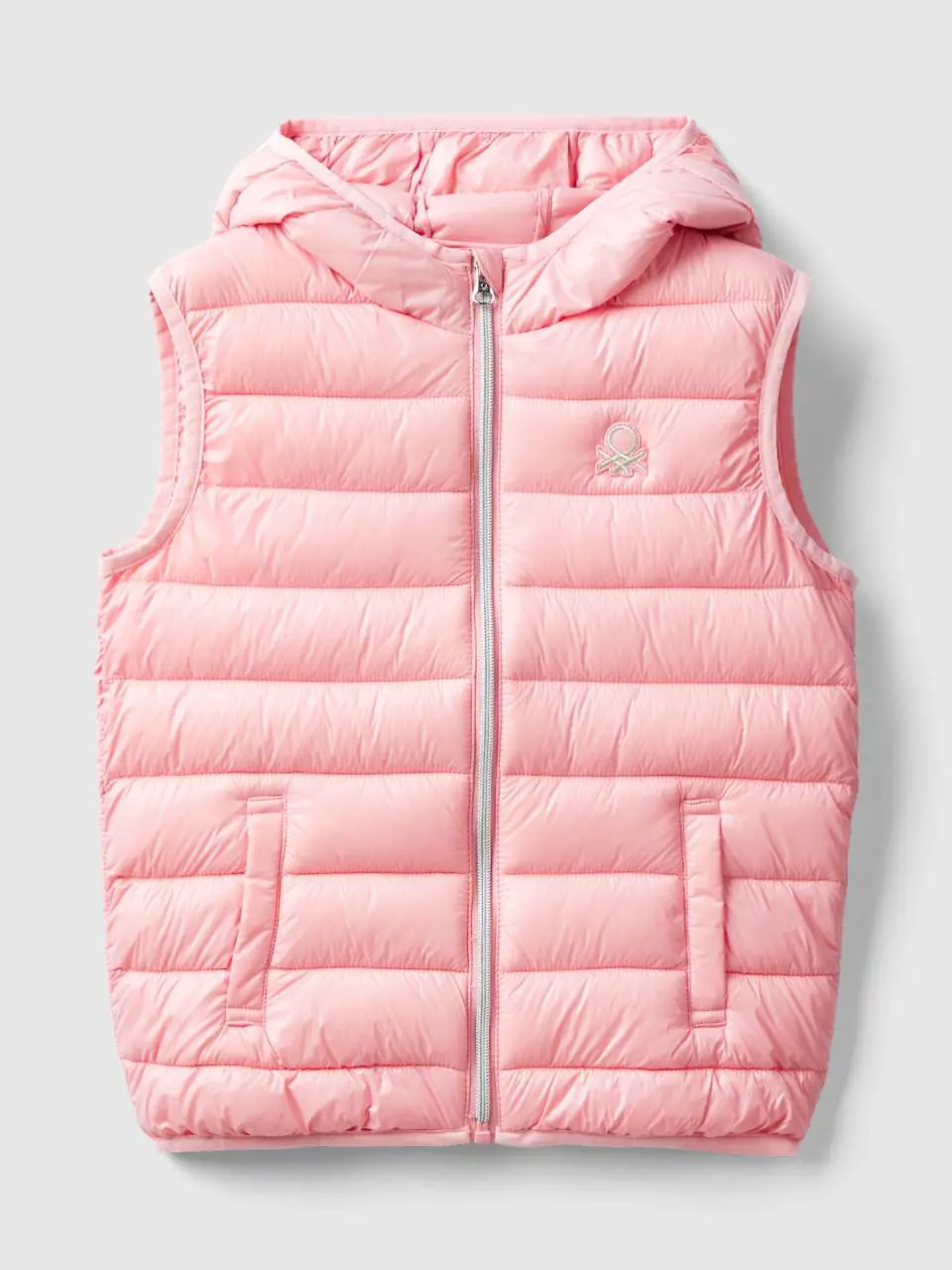 Benetton padded jacket with hood. 1