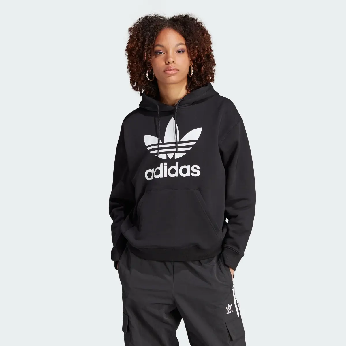 Adidas Sweat-shirt à capuche Trèfle. 2