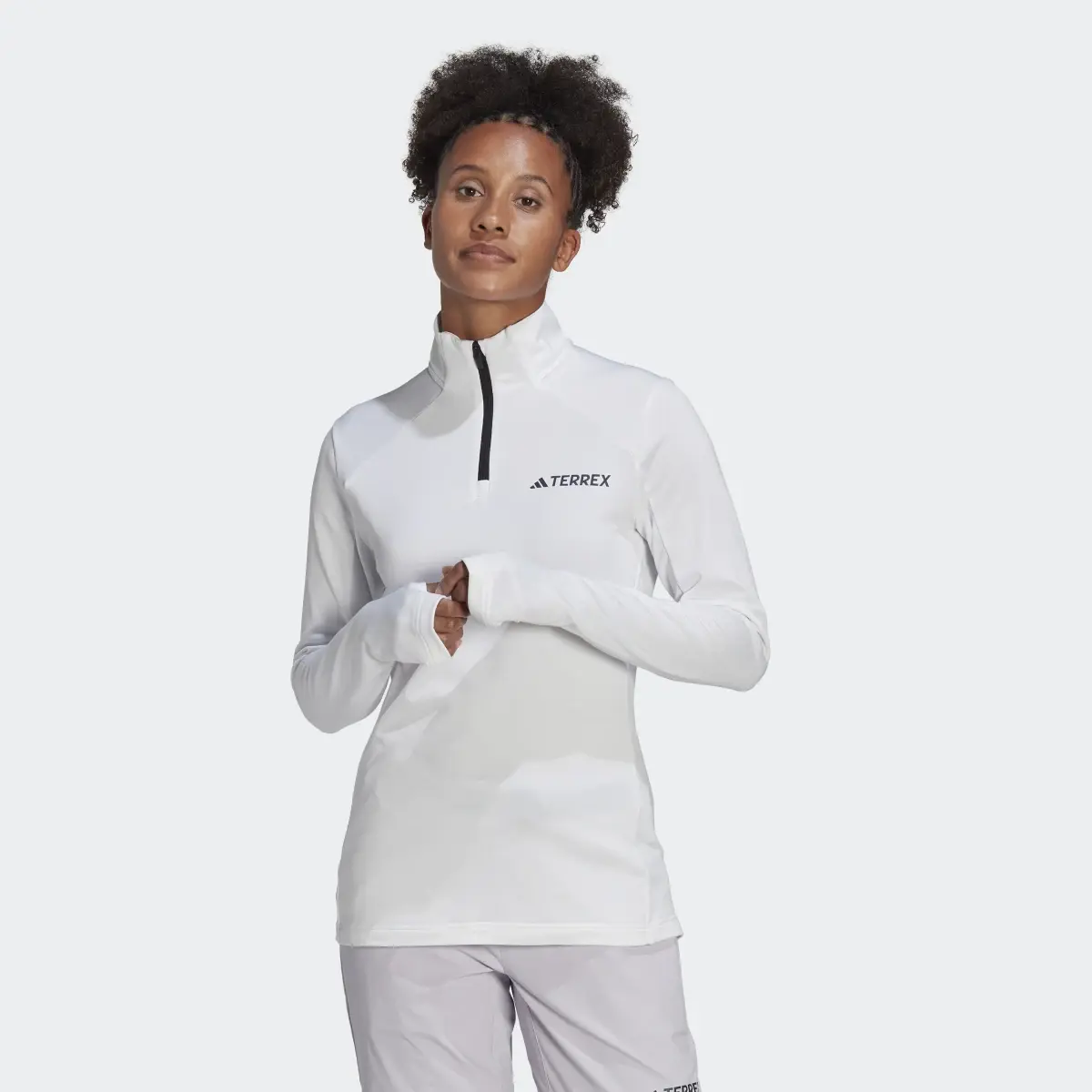 Adidas TERREX Multi 1/2 Zip Fleece Sweatshirt. 2