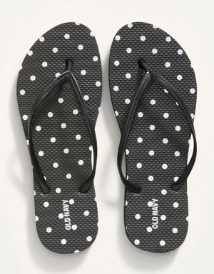Old Navy Flip-Flop Sandals (Partially Plant-Based) multi