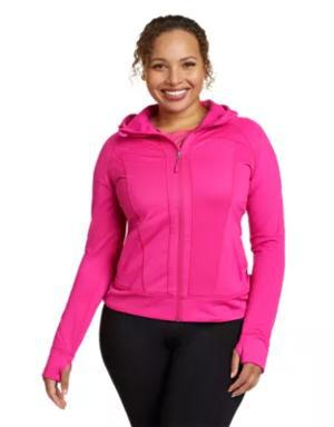 Women's High Route Grid Fleece Full-Zip Jacket