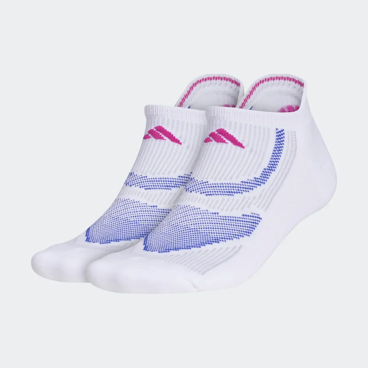 Adidas Superlite Performance No-Show Socks 2 Pairs. 2