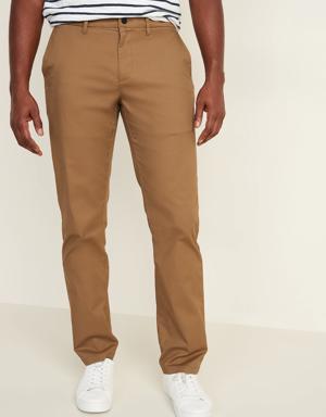 Old Navy Straight Built-In Flex Ultimate Tech Chino Pants for Men brown